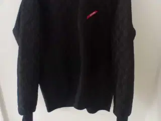 Engel sort jakke, størrelse 2XL