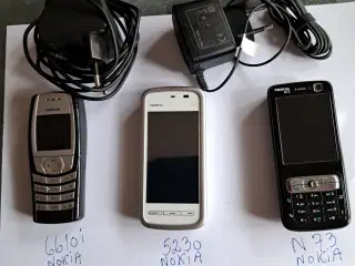 Nokia telefoner.