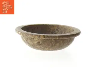 Marmor skål fra Søstrene Grene (str. Ø 10 cm)