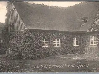 Parti af Skelby Præstegaard - Gedser - Postkort - Brugt