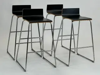 Sæt af 4 Sebastian barstole - IKEA