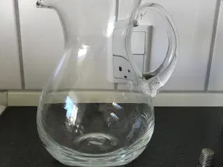 Glaskande fra svenske Reijmyre, rummer 1 liter