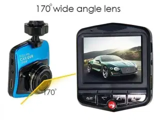 Bilkamera/dashcam - 2.4" LCD skærm til 32gb TF kor