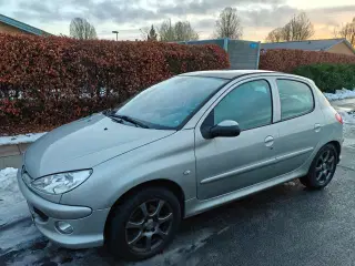 Peugeot 206 S line, Nysyn, ny tandrem, klimaanlæg