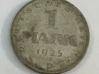 1 Mark 1925 D Germany