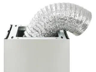 Ø-emhætte 90 cm rustfrit stål 756 m³/t. LED