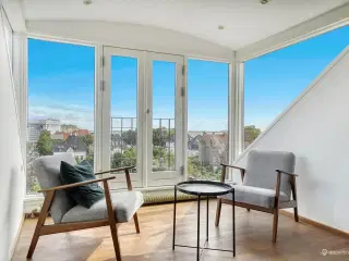 Eksklusivt penthouselejemålmed udsigt til Øresund