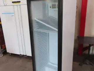 Display køleskab med lys i døren