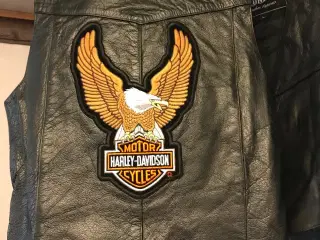 Læder vest