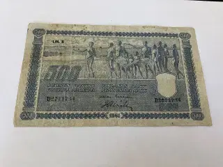 500 Markkaa 1945 Finland