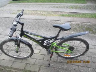 Flot fuldsuspension cykel