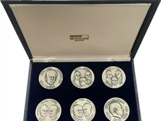 Nobel Laureates 1975-Smukt sølv sæt