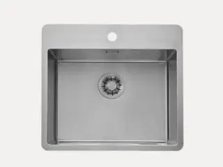 Firkantet stålvask (3mm)