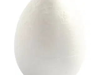 Æg, H: 10 cm, hvid, 5stk./ 1 pk.