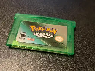 Pokemon Emerald Version gameboy advanced spil 