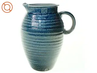 Hånddrejet Saltglaseret Keramik Kande fra Anders Fredholm (str. 20 x 13 cm)
