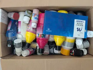 Akrylmaling, mange forskellige