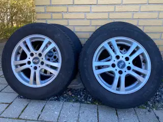 Sommerdæk med alufælge 