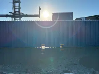 Står i Hvidovre NY 40 fods HC Container i Blå