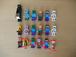 Lego Minecraft Figurer