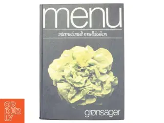 Menu, grønsager