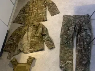 Airsoft m.tøj og beskyttelse