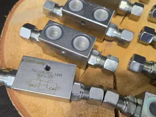 HYDRAULISK KONTRAVENTIL »LOCK« VBPDE 3/8« DOBBELTV