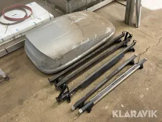 Tagboks Halfords inklusiv tagbøjler