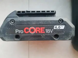 Bosch oplader + batteri 