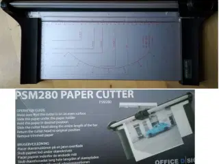 Skæremaskiner til Papir