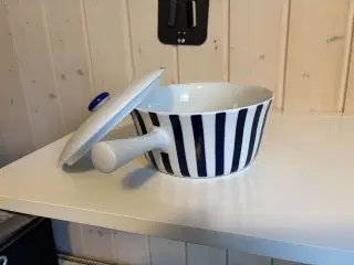 Blå Lyngby ildfast.