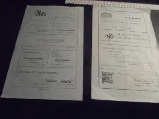 Nørresundby Gymnastikforening – 2 programmer fra 1