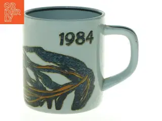 Royal Copenhagen Stentøjskrus 1984 fra Royal Copenhagen (str. 12 x 10 cm)