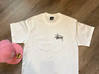Stussy tshirt hvid small