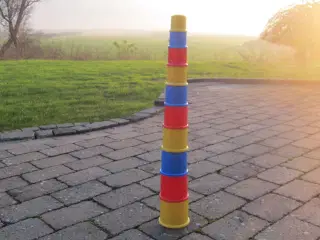 Stabel klodser, aktivitetslegetøj