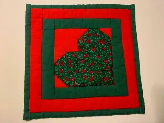 Brødserviet / juleserviet - patchwork - hjemmesyet