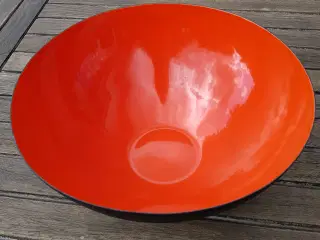 Krenit skål. 25 cm. Orange