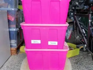 Opbevarings kasser