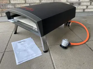 17” Baker Grill Pizzaovn med Gasregulator