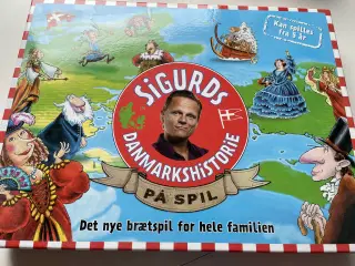 Sigurds Danmarkshistorie brætspil