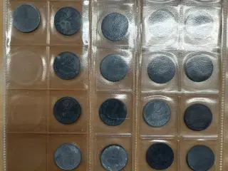 26 stk forskellige 2 ører fra 1941 til 1972