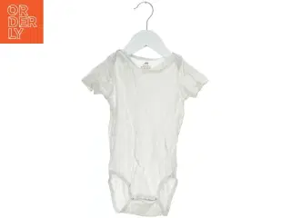 Hvid bodystocking med korte ærmer fra H&M (str. 92)