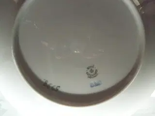 Royal Copenhagen - 4 fladetallerkner med sejleskib