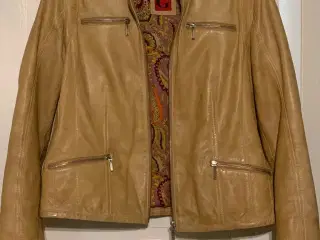 Designer skindjakke