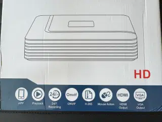 Smar H.265 CCTV NVR 16CH 4K Output Security Video 