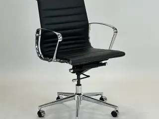 Elegant Sort Kontorstol