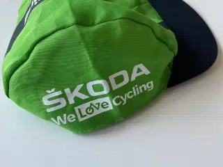 En grøn Skoda Kasket