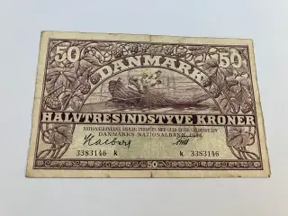 50 Kroner 1948 Danmark