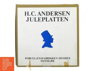 Tallerken H.C.Andersen juleplatten 1980 fra Desire (str. 19 cm)