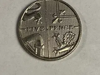 5 Pence England 2008